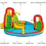 Costway Kids Gift Inflatable Water Slide Bounce Park