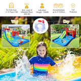 Costway Inflatable Kids Water Slide Ocean Balls