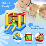 Costway Kids Inflatable Jumping Bounce House Slide