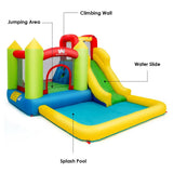 Costway Inflatable Bounce House Water Slide Jump Bouncer