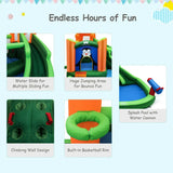 Costway Inflatable Slide Bouncer Water Park Bounce House