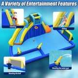 Costway 6-in-1 Inflatable Water Slides Jumping House