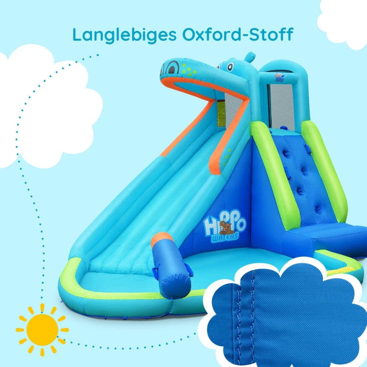 Costway Inflatable Water Pool Splash Slide