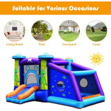 Costway Inflatable Alien Style Kids Bouncy Castle