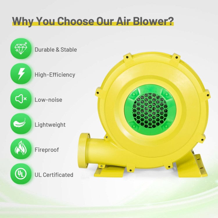 Costway 1100W Air Blower Inflatable Blower for Inflatable Bounce House