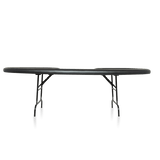 BBO Prestige Folding Leg Poker Table - Black - Atomic Game Store