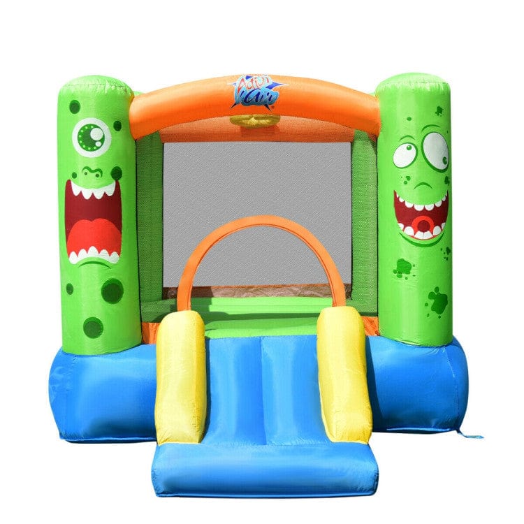 Costway Inflatable Castle Bounce House Jumper Kids Playhouse Slider