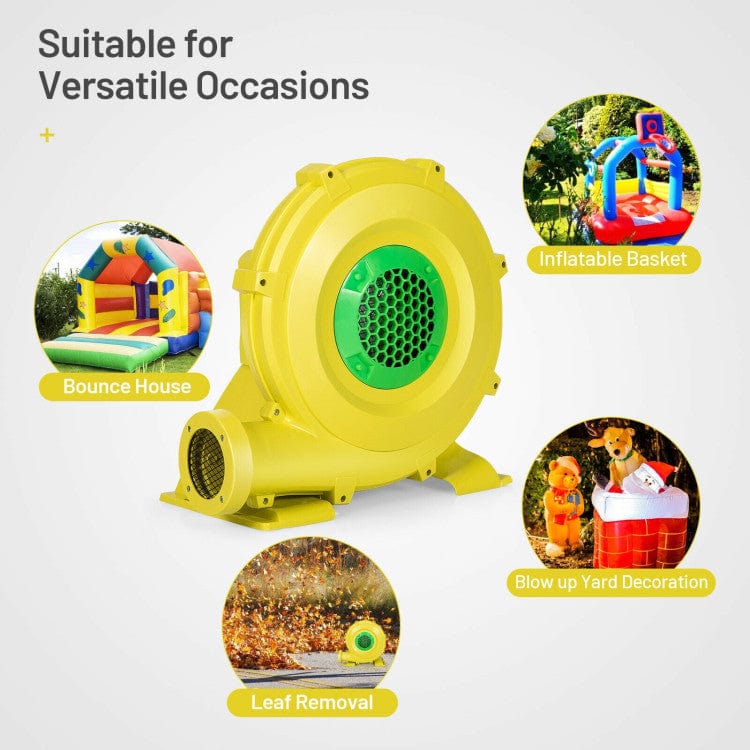 Costway 1100W Air Blower Inflatable Blower for Inflatable Bounce House