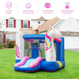 Costway Kids Inflatable Bounce House 380W Blower