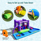 Costway Inflatable Water Slide Castle