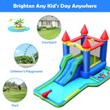 Costway Kids Inflatable Bounce House Water Slide