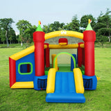 7-in-1 Kids Inflatable Bounce House Ocean Balls