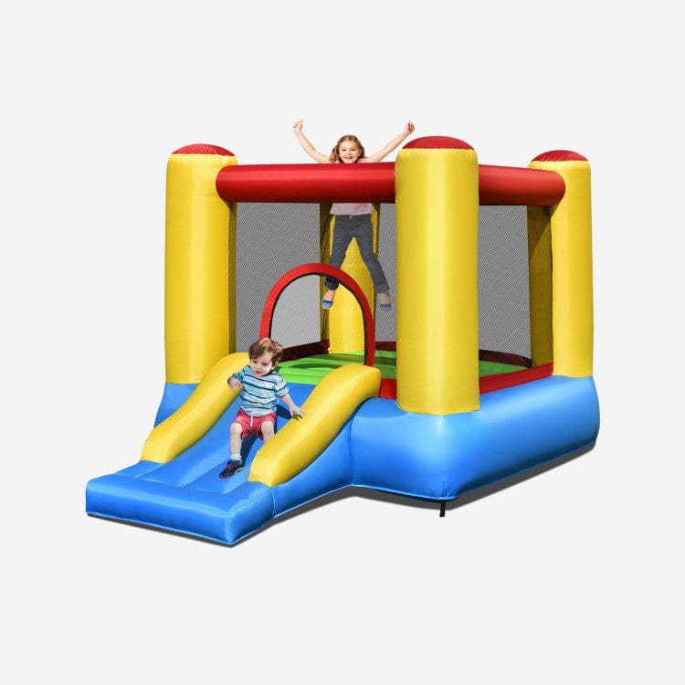 Costway Kids Inflatable Bounce House with Slide