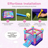 Costway 3-in-1 Princess Theme Inflatable Castle