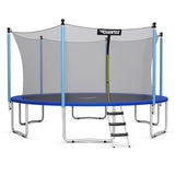 Costway 15 ft Outdoor Trampoline with Safety Enclosure Net