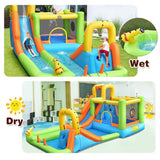 Costway Inflatable Water Slide Park Bounce House