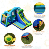 Costway 5-in-1 Kids Inflatable Climbing Bounce House