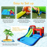 Costway Inflatable Kids Water Slide Ocean Balls