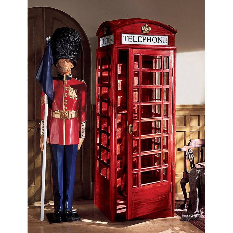 Design Toscano Replica British Telephone Booth