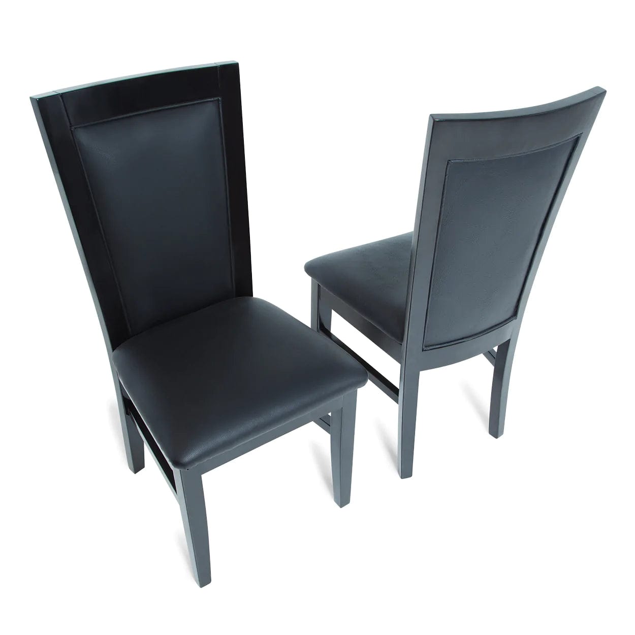 BBO Black Dining Style Poker Chair - Atomic Game Store