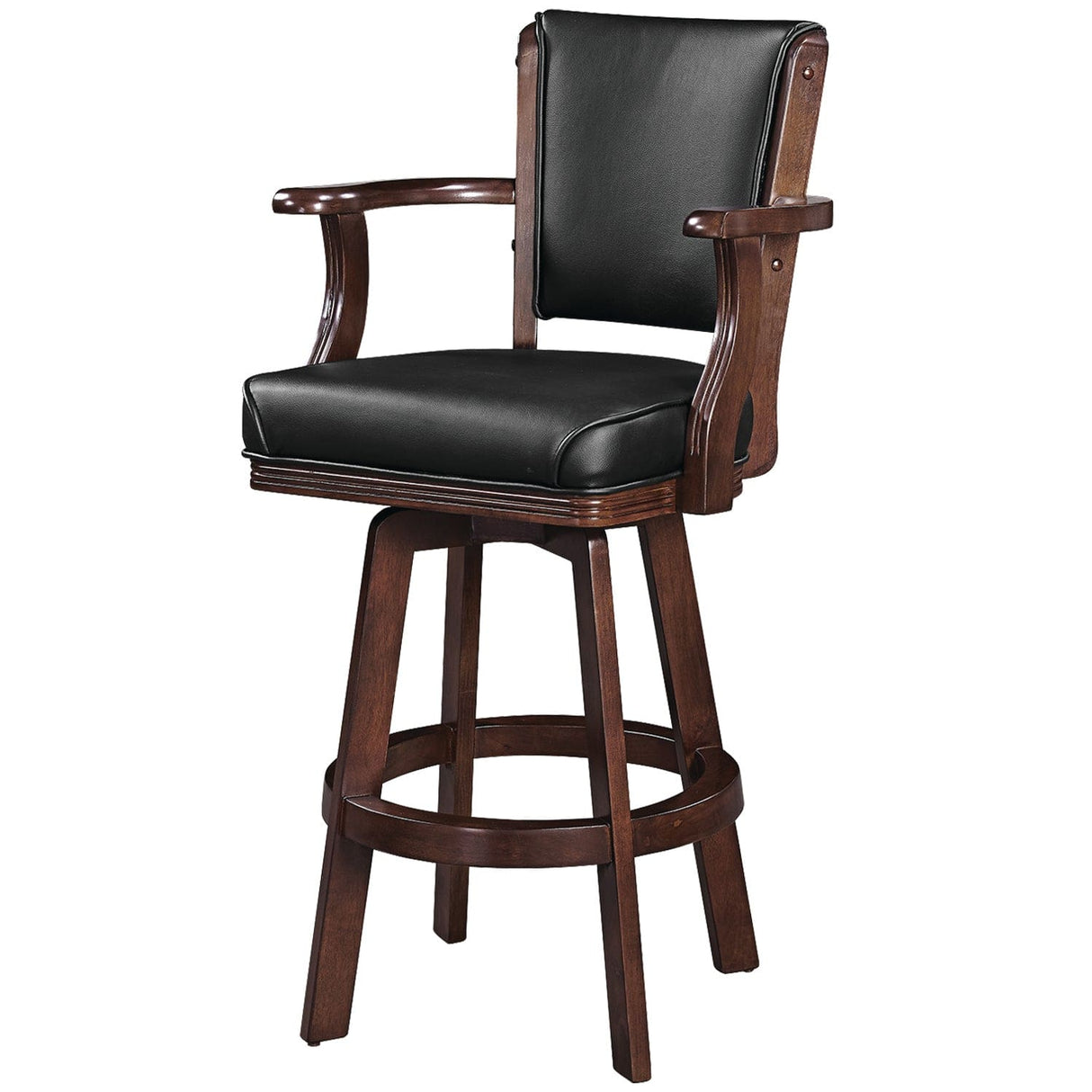 RAM Game Room Swivel Bar Stools With Arms - Atomic Game Store