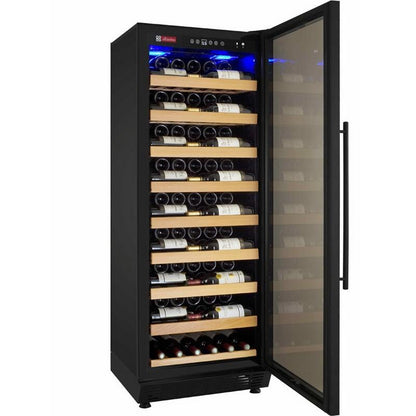 Allavino 24&quot; Wide Vite II 99 Bottle Single Zone Black Right Hinge Wine Refrigerator