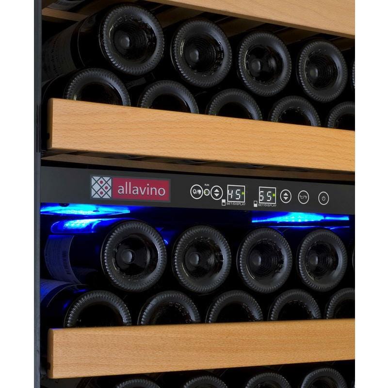 Allavino 24&quot; Wide Vite II Tru-Vino 99 Bottle Dual Zone Right Hinge Wine Refrigerator