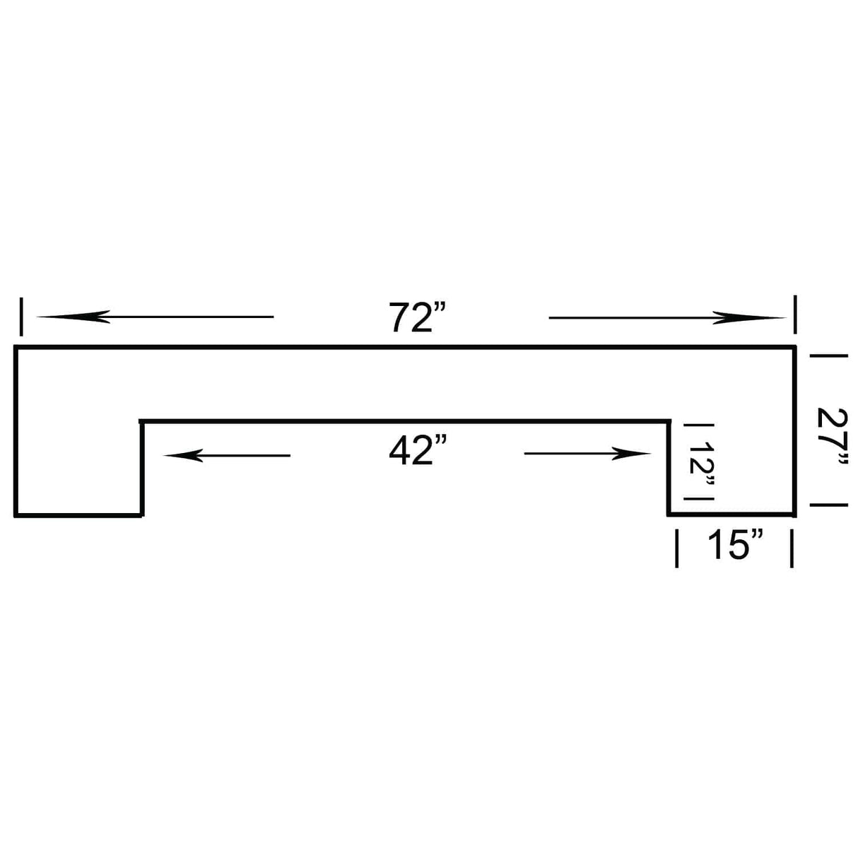 RAM Game Room 72" Home Bar - Atomic Game Store