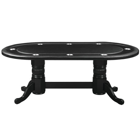 RAM Game Room 84" Texas Hold'em Game Table w/ Dining Top - Atomic Game Store