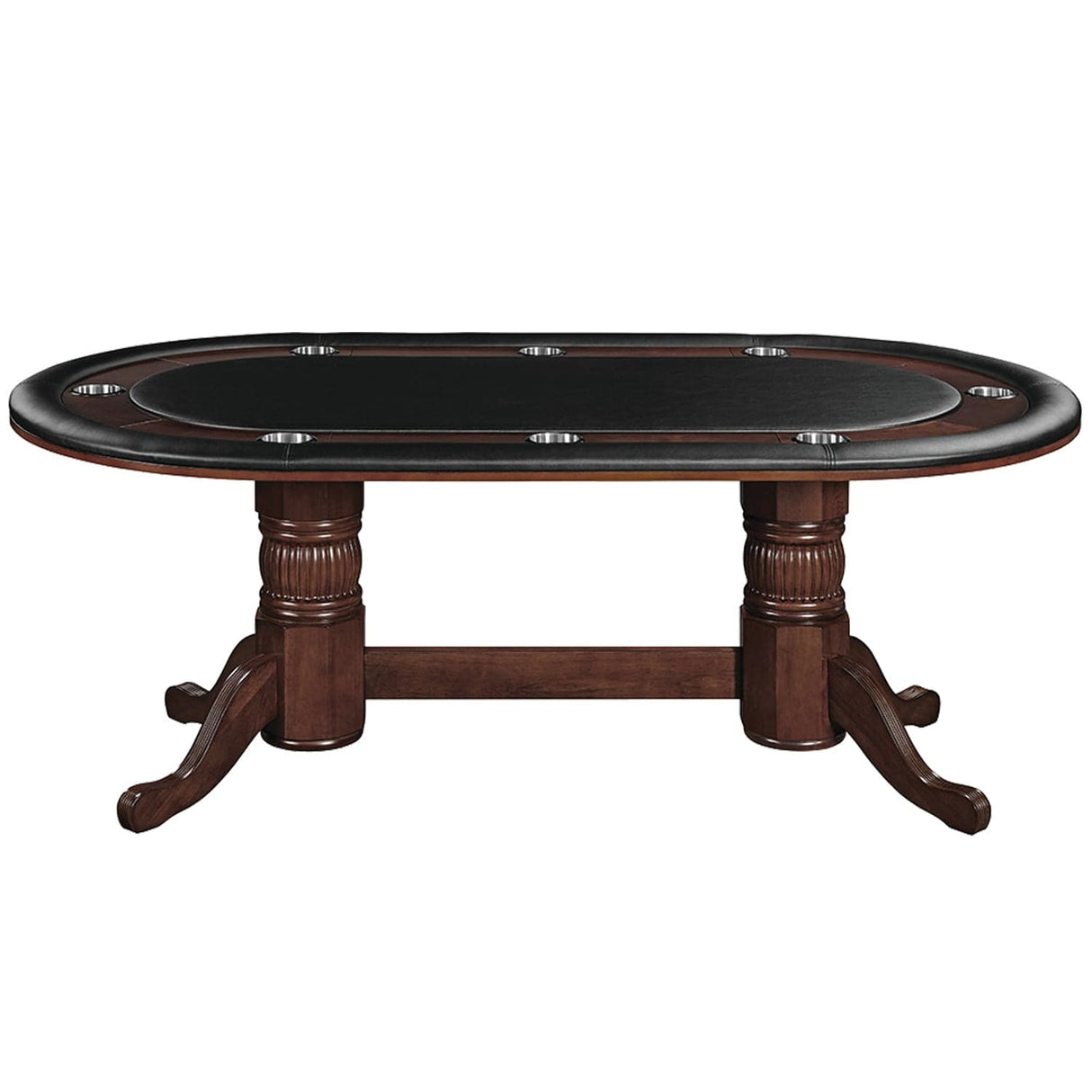 RAM Game Room 84" Texas Hold'em Game Table w/ Dining Top - Atomic Game Store