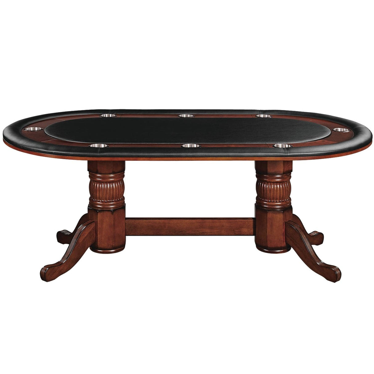 RAM Game Room 84" Texas Hold'em Game Table w/ Dining Top - Atomic Game Store