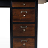 Authentic Models Captain's Desk, Black