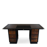 Authentic Models Captain's Desk, Black