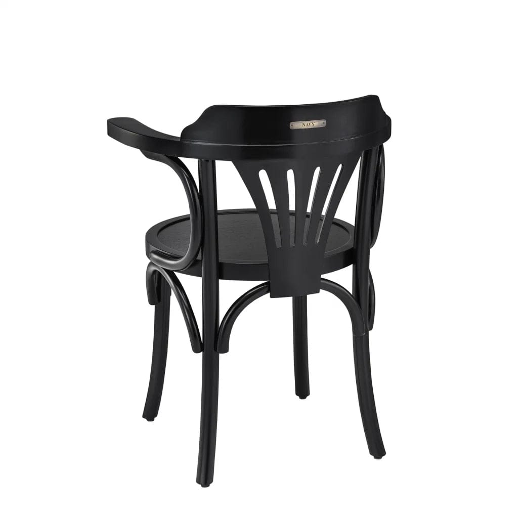 Authentic Models Navy Chair, Black