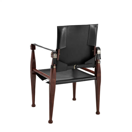 Authentic Models Bridle Campaign Chair, Black