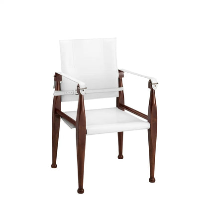 Authentic Models Bridle Campaign Chair, White