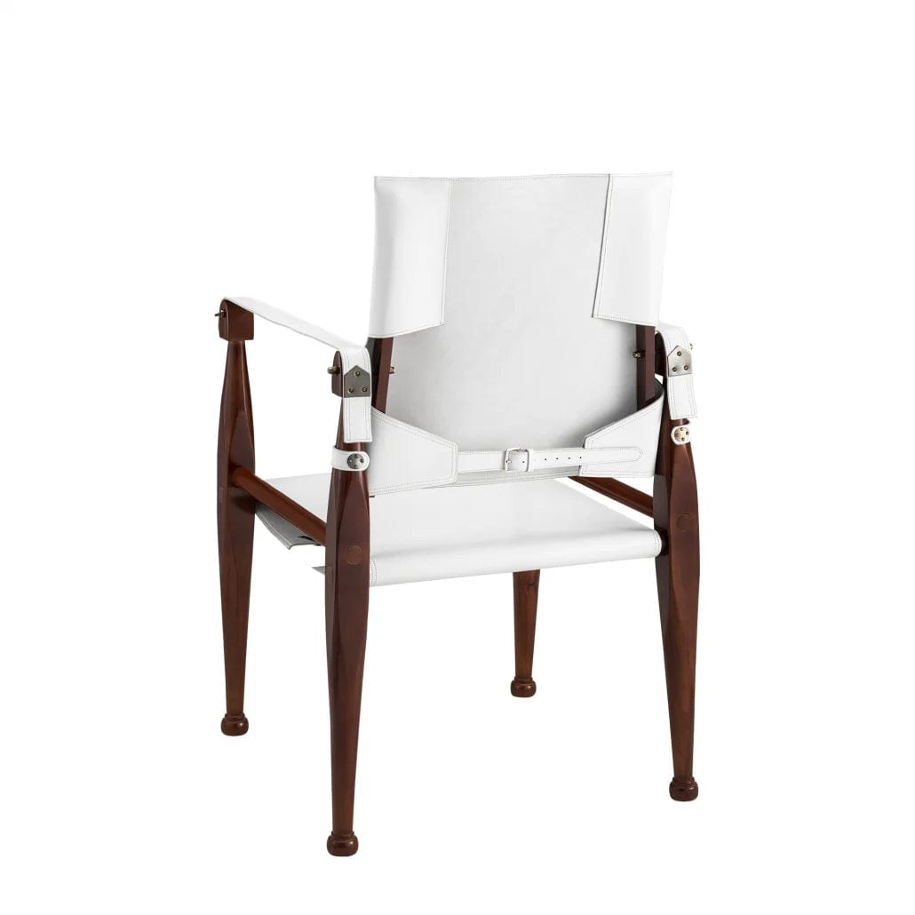 Authentic Models Bridle Campaign Chair, White