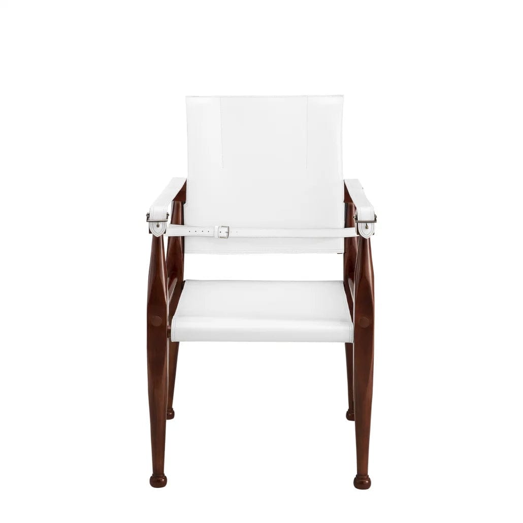 Authentic Models Bridle Campaign Chair, White