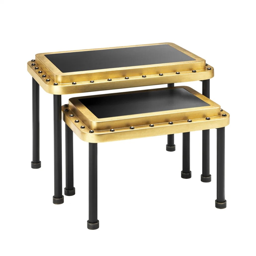 Authentic Models ACE Side Table M Gold Leaf