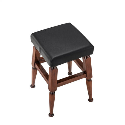 Authentic Models Mayan Low Barstool, Black