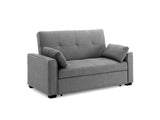 Night And Day Furniture Nantucket Full Sofa Bed Light Grey