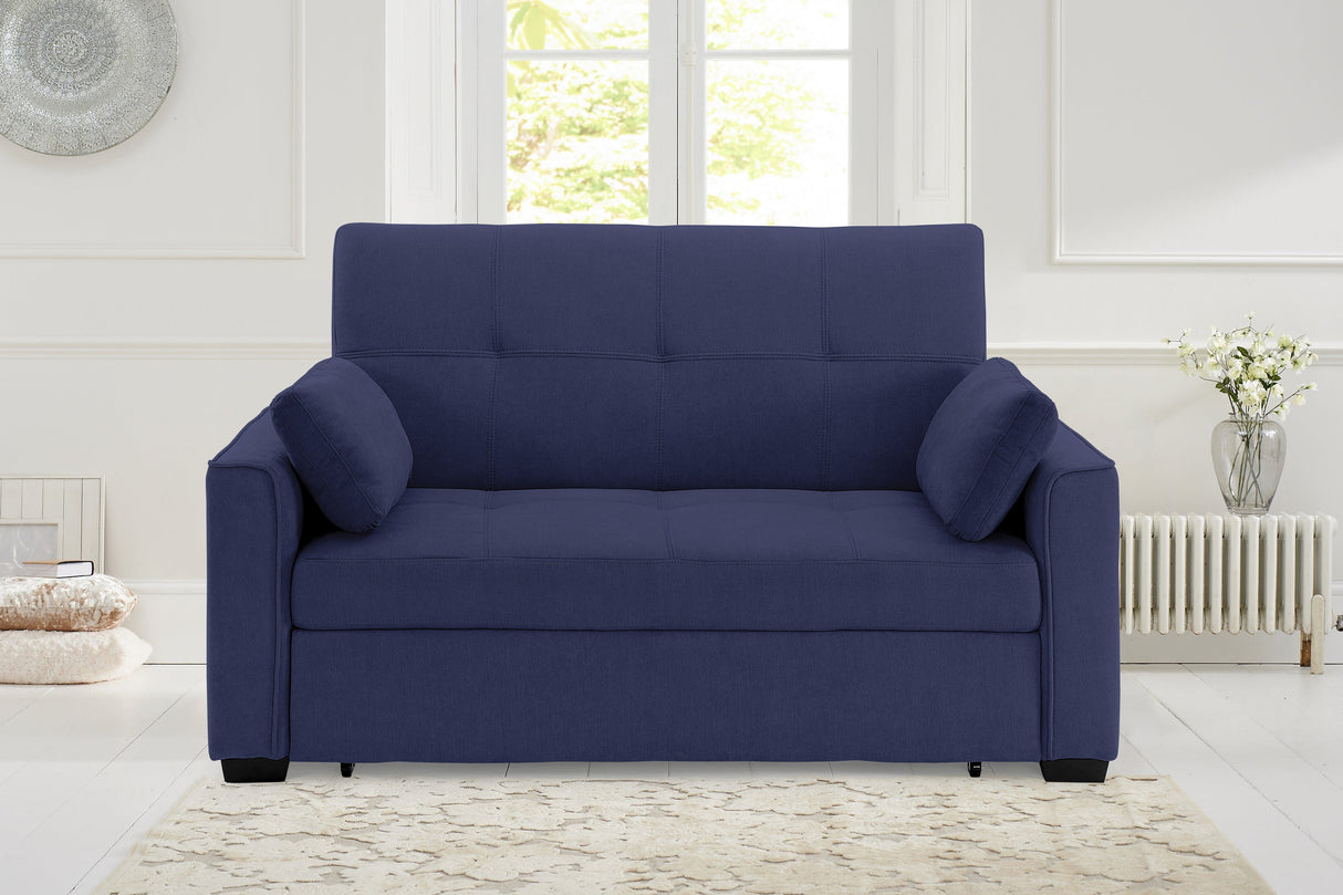 Night And Day Furniture Nantucket Full Sofa Bed Navy