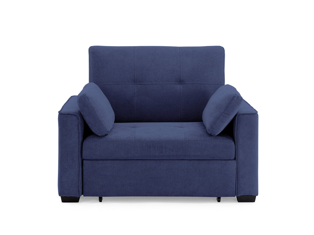 Night And Day Furniture Nantucket Twin Sofa Bed - Navy