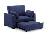 Night And Day Furniture Nantucket Twin Sofa Bed - Navy