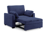 Night And Day Furniture Nantucket Twin Sofa Bed - Navy