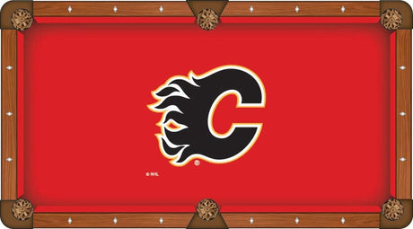 Holland Bar Stool Co. 8' Calgary Flames Table - Atomic Game Store