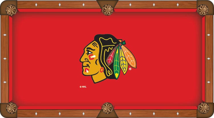 Holland Bar Stool Co. 8' Chicago Blackhawks Table - Atomic Game Store