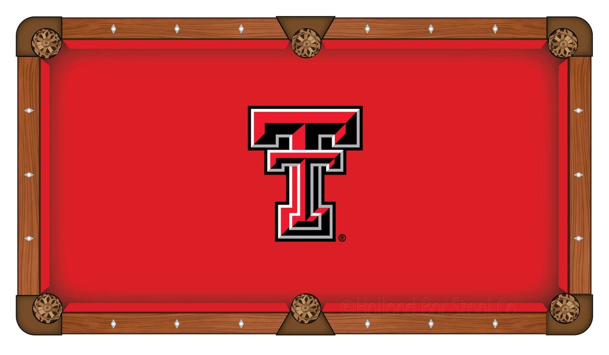 Holland Bar Stool Co. 8' Texas Tech University Pool Table