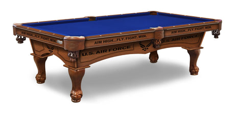 Holland Bar Stool Co. 8' United States Army Pool Table - Plain Cloth - Atomic Game Store