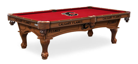 Holland Bar Stool Co. 8' Calgary Flames Table - Atomic Game Store